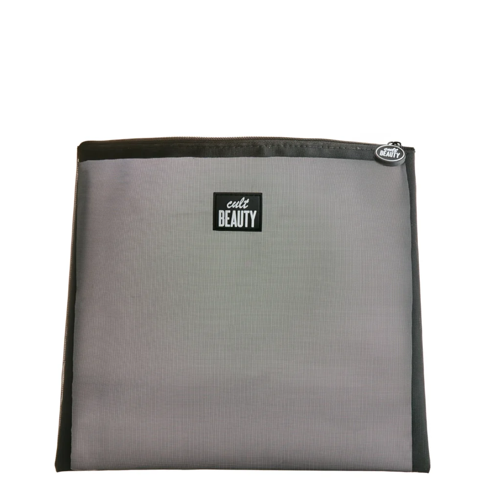 Cult Beauty Black Mesh Pouch Image 1