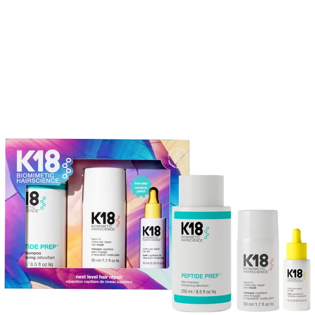 K18 Biomimetic Hairscience Next-Level Hair Repair Set