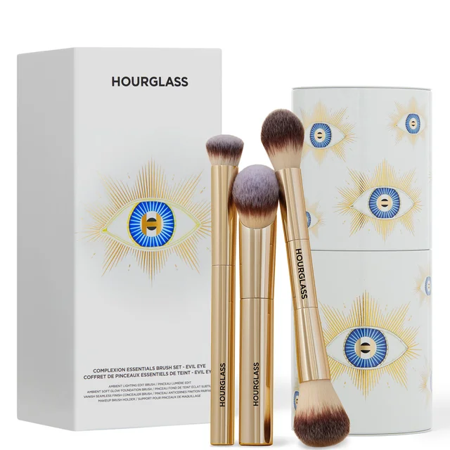 Hourglass Tools Complexion Essentials Brush Set - Evil Eye
