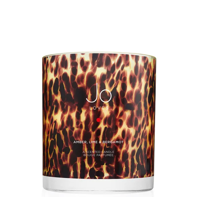 Jo Loves Amber Lime & Bergamot A Home Candle 185g