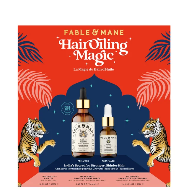 Fable & Mane Hair Oiling Magic Bundle