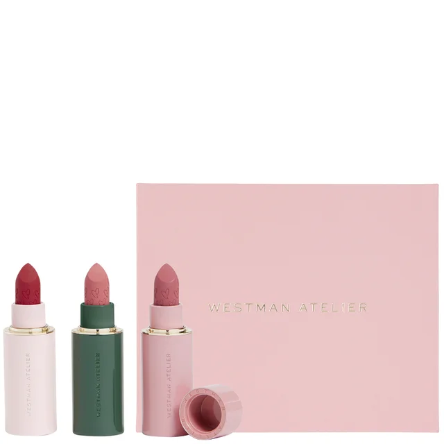 Westman Atelier Lip Suede Matte Lipstick Trio