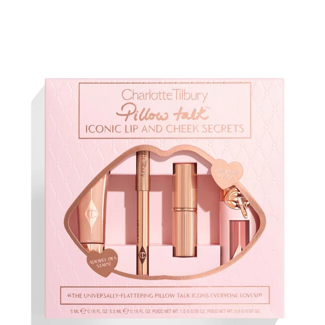 Charlotte Tilbury Pillow Talk Iconic Lip And Cheek Secrets (£19 Saving)