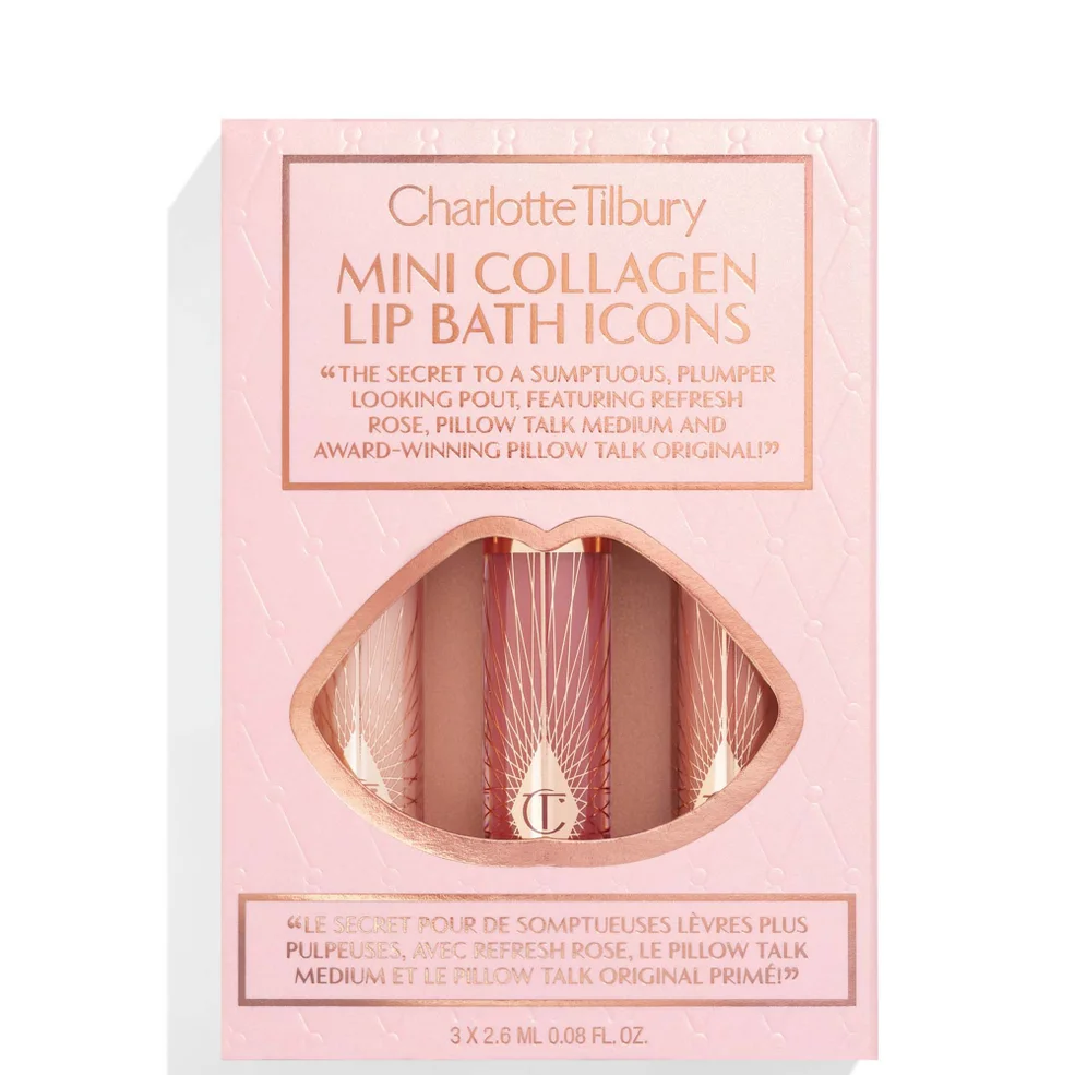 Charlotte Tilbury Mini Collagen Lip Bath Icons Image 1