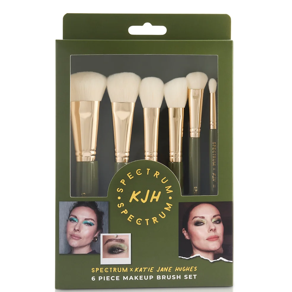 Spectrum Katie Jane Hughes 6 Piece Makeup Brush Set Image 1