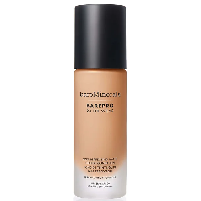 bareMinerals Barepro 24Hr Matte Comfort Liquid Foundation Mineral Spf20 30ml (various shades)