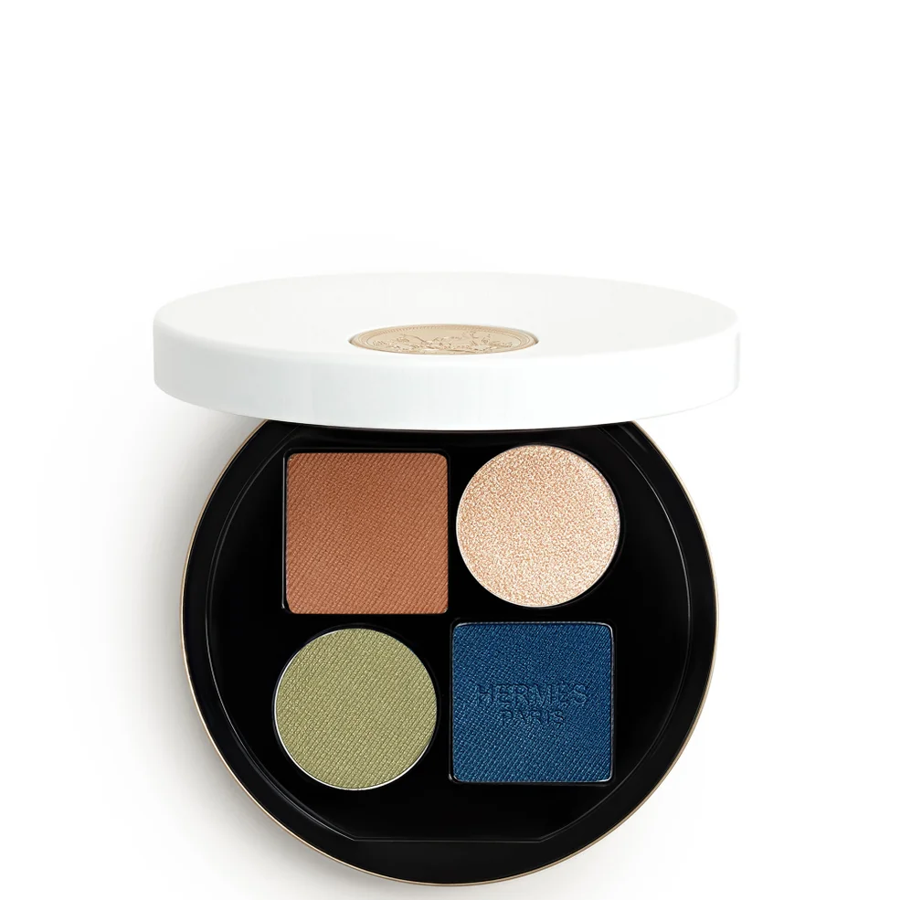 Hermès Ombres D'Hermès Colour Palette Quartet Of Eyeshadows Limited Edition 11 Ombres Minérales 3g Image 1
