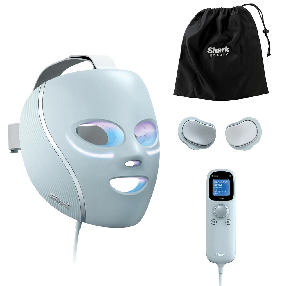 Shark Beauty CryoGlow Under-Eye Cooling and LED Anti-Ageing and Blemish Repair Mask Image 1