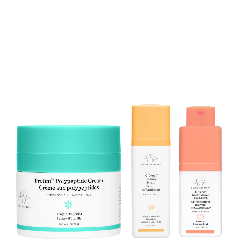 Drunk Elephant Protini, C Luma and C Tango Bundle (Worth Over 200) | Cult Beauty Drunk Elephant Protini, C Luma and C Tango Bundle (Worth Over 200) | Cult Beauty