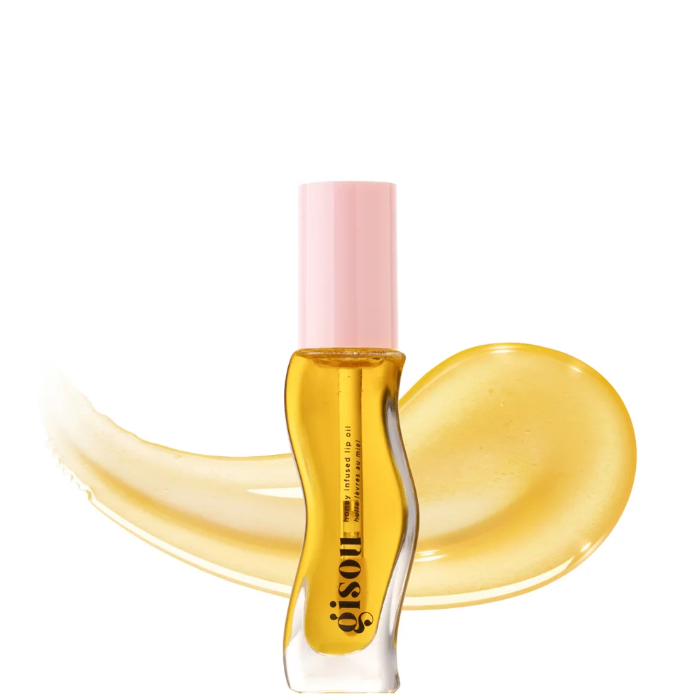 Gisou Honey Infused Lip Oil 8ml - Honey Gold Image 1