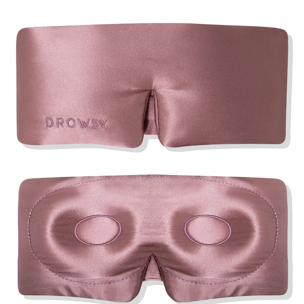 Drowsy Damask Rose Eyelash Protecting Sleep Mask Image 1