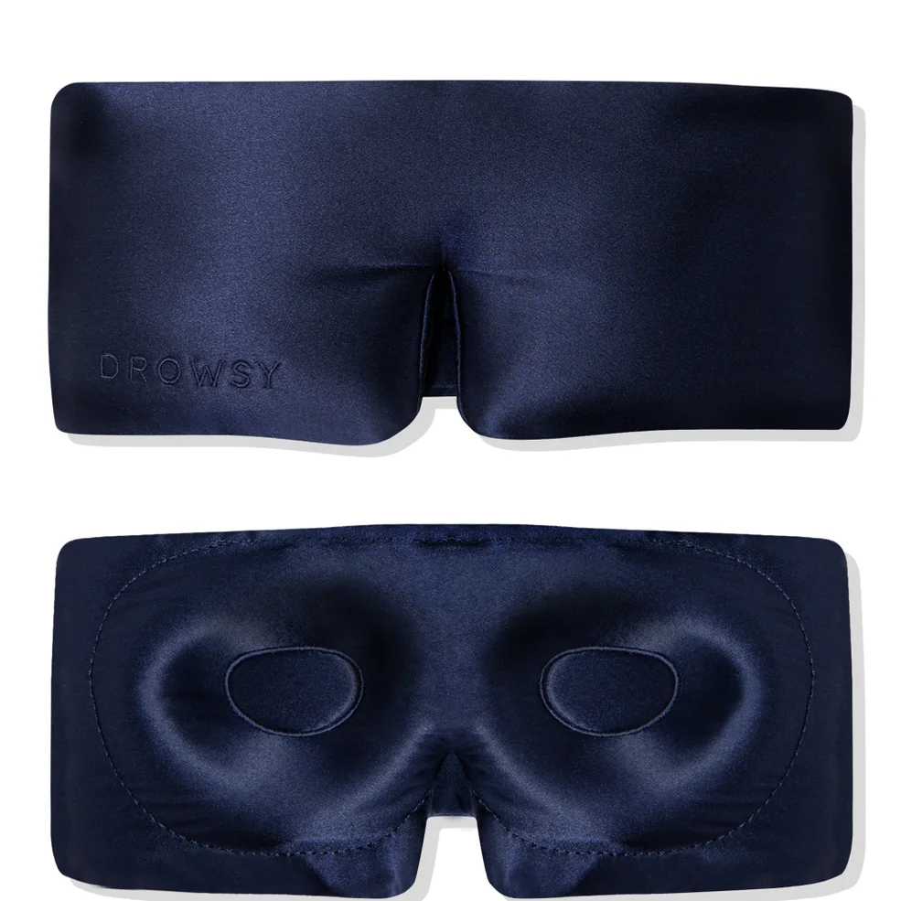 Drowsy Midnight Blue Eyelash Protecting Sleep Mask Image 1