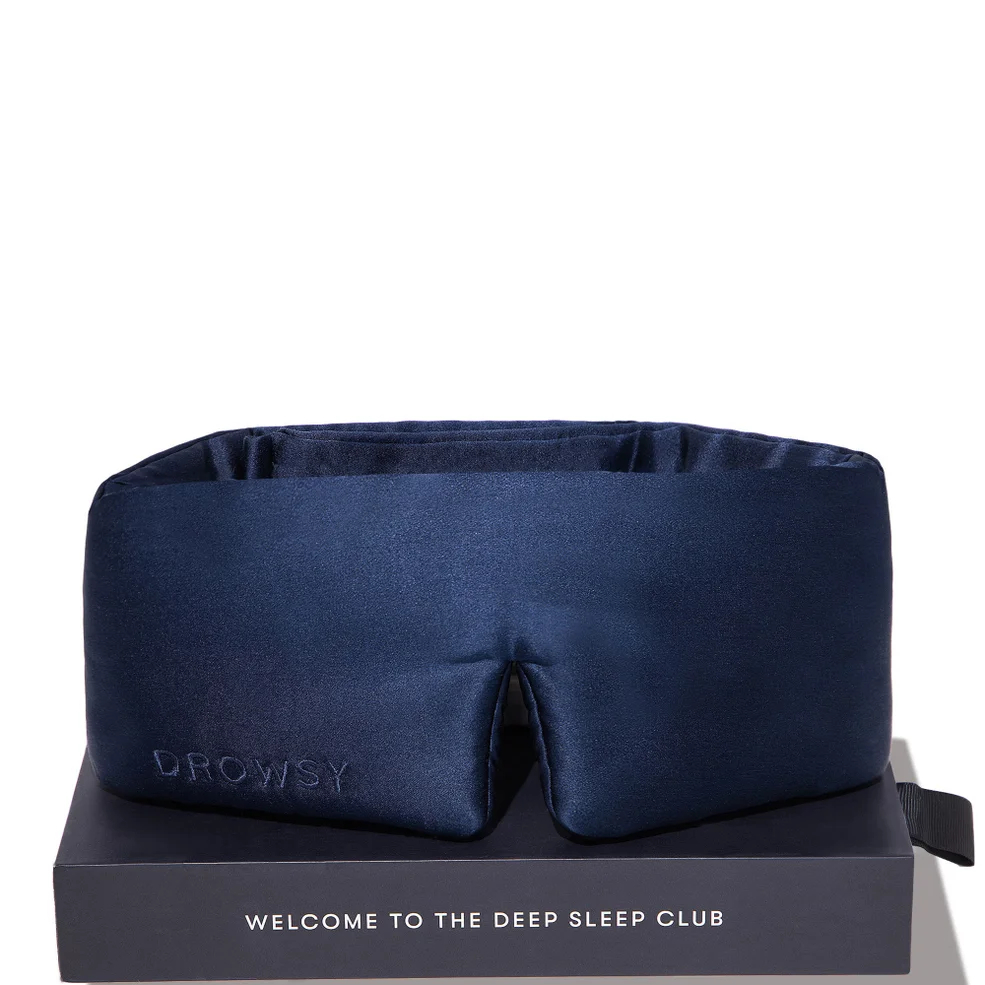 Drowsy Midnight Blue Sleep Mask Image 1