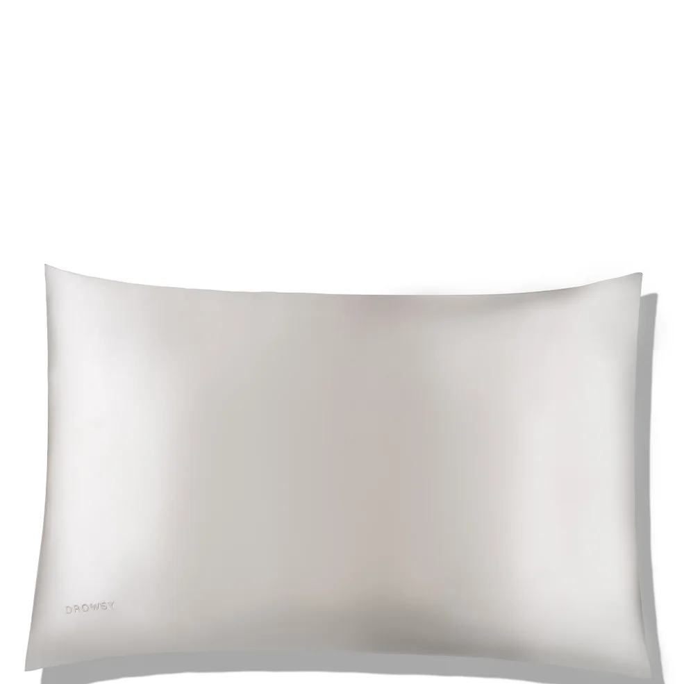 Drowsy Silk Pillowcase Akoya Pearl Image 1