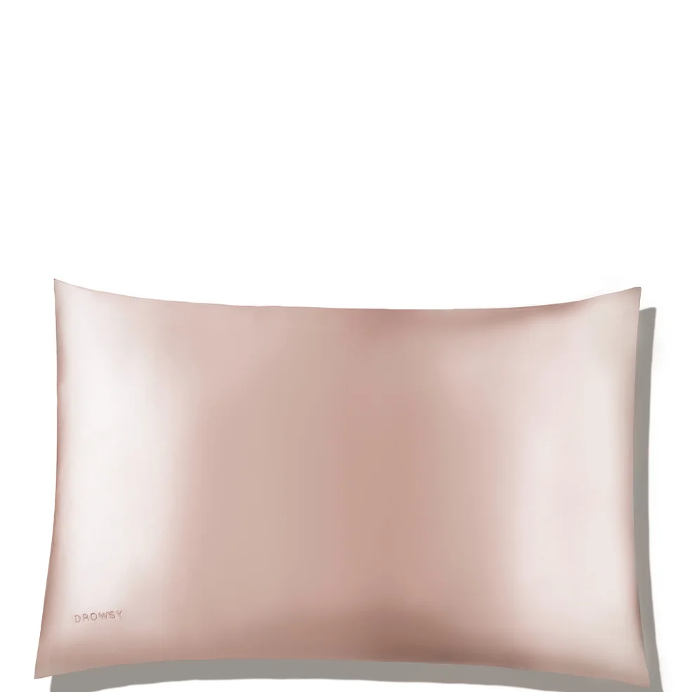 Drowsy Silk Pillowcase Sunset Pink Image 1