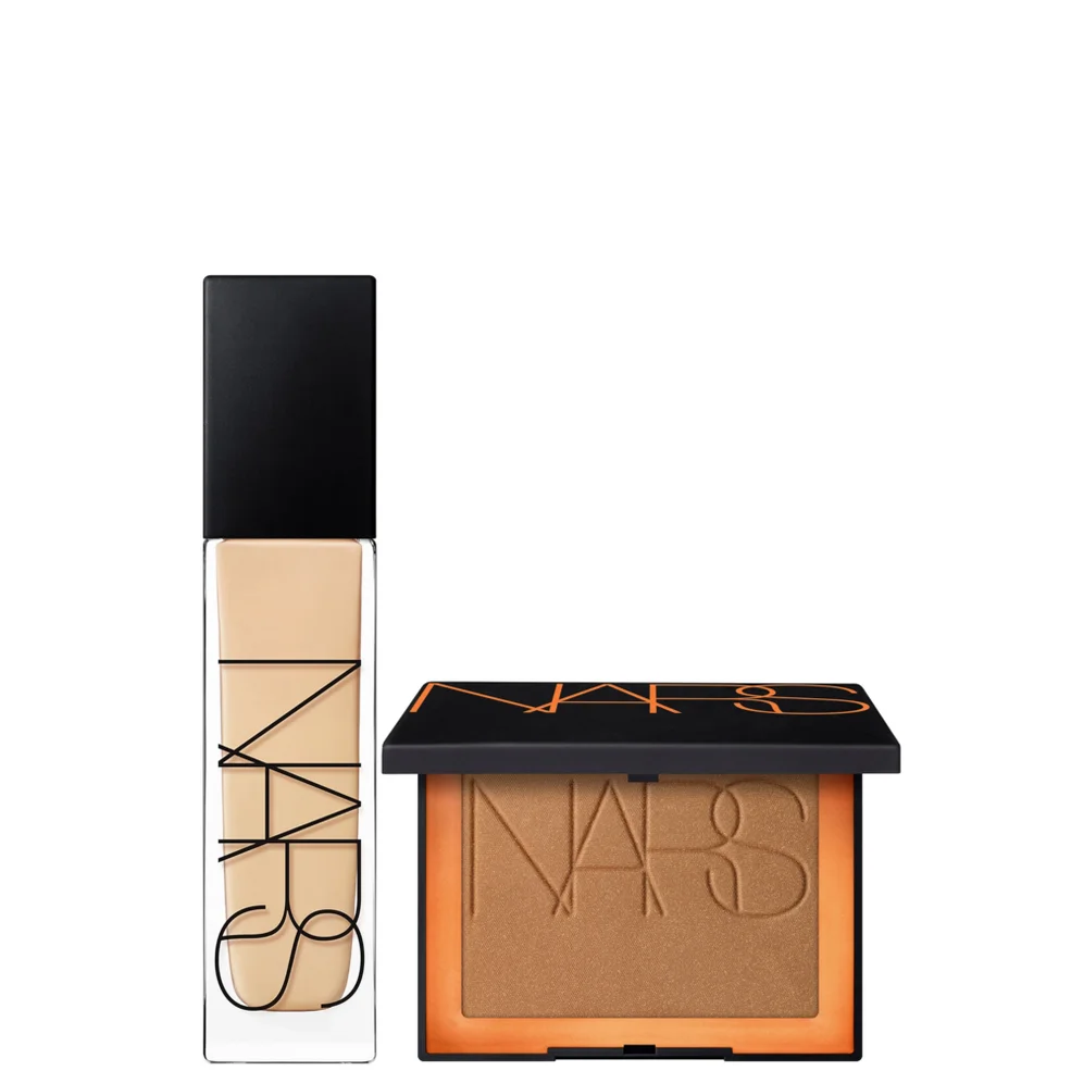 NARS Natural Longwear Foundation 30ml and NARS Laguna Bronzing Powder 2.8g (Various Shades) Image 1