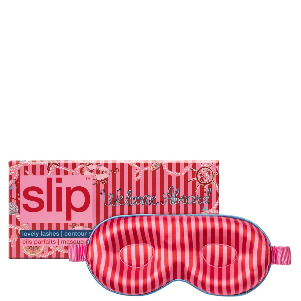 Slip Pure Silk Contour Sleep Mask - Welcome Aboard Image 1