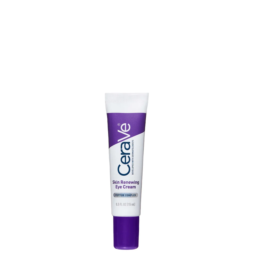 CeraVe Skin Renewing Eye Cream with Peptide Complex & Caffeine for Brighter Smoother Eyes 15ml Image 1