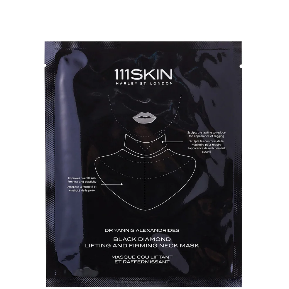 111SKIN Black Diamond Lifting and Firming Neck Mask Image 1