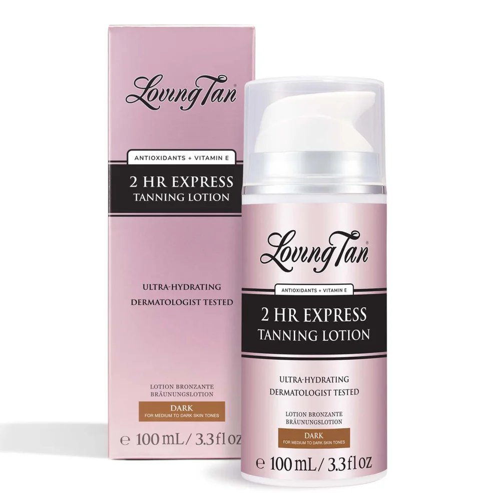 Loving Tan 2 Hour Express Tanning Lotion Dark 100ml Image 1