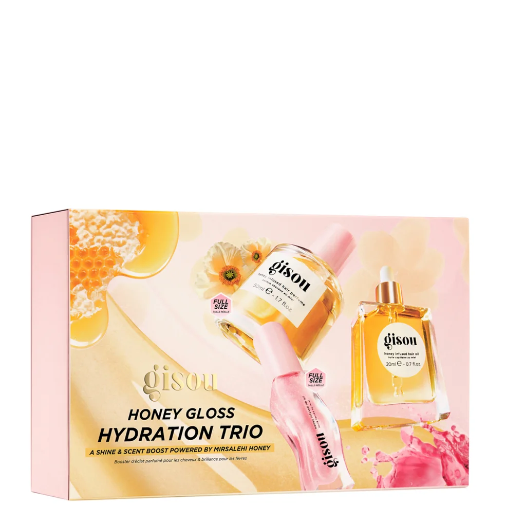 Gisou Honey Gloss Hydration Trio Worth £77 Image 1