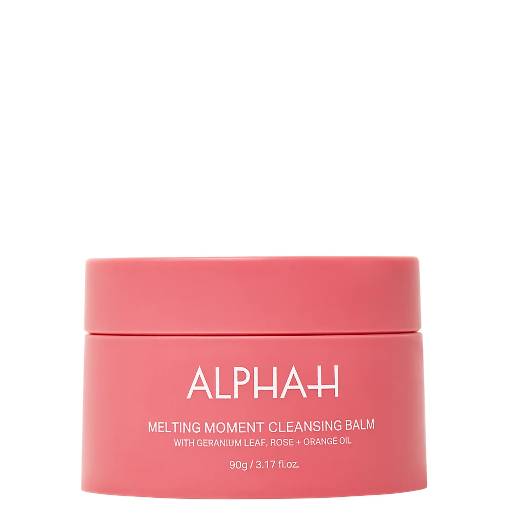 Alpha-H Melting Moment Cleansing Balm Limited Edition Geranium Leaf, Rose + Orange Oil 90g Image 1