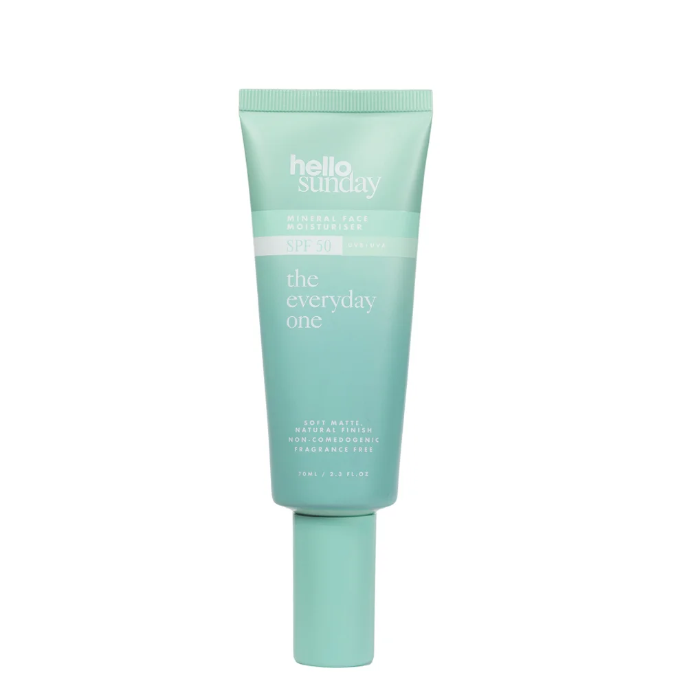 Hello Sunday The Everyday One Non-Nomodogenic Mineral Face Moisturiser SPF 50 70ml Image 1