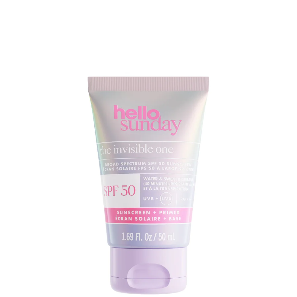 Hello Sunday The Invisible One - Invisible Primer SPF 50 With Hyaluronic Acid And Vitamin C - 50ml Pa++++ Image 1