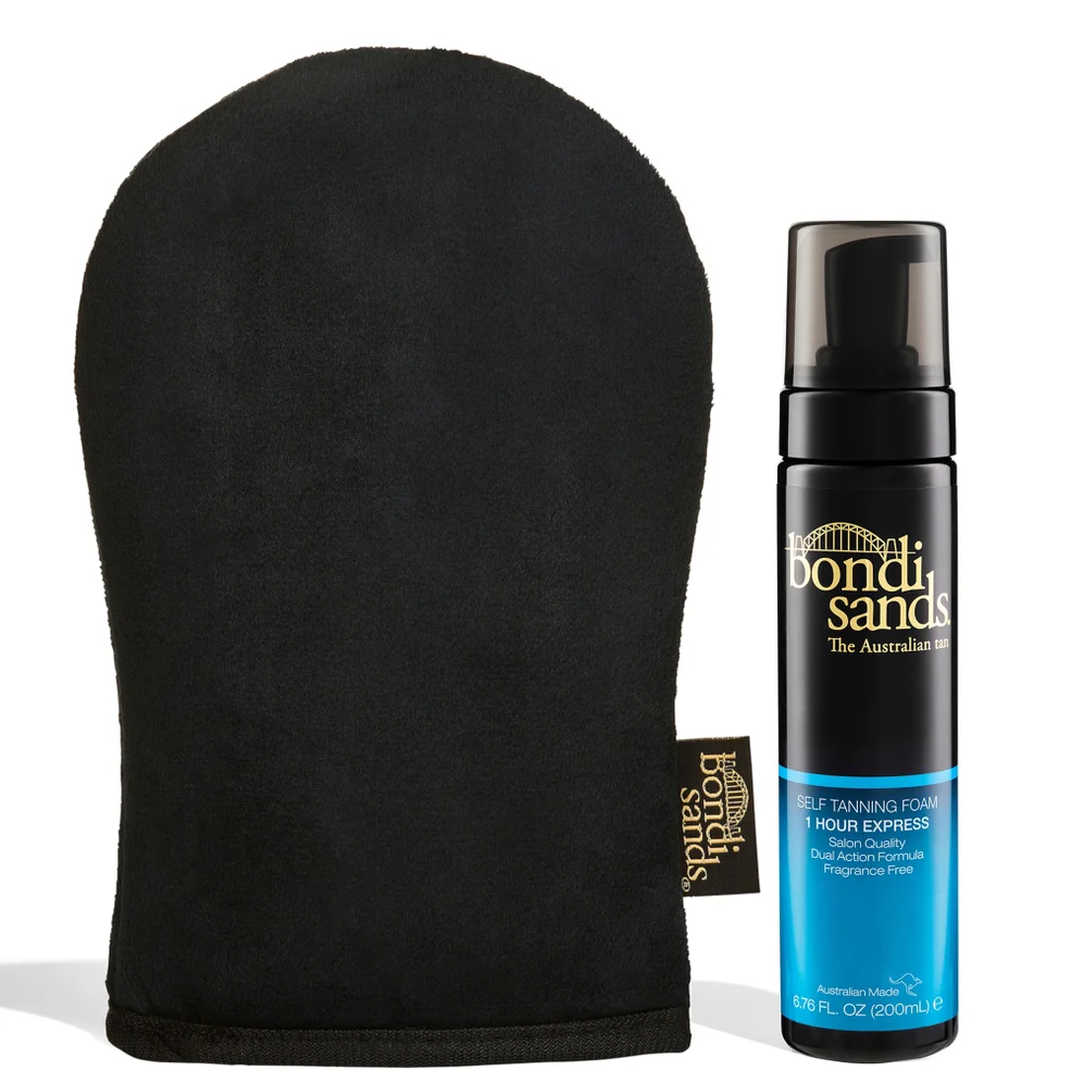 Bondi Sands Self Tanning Foam One Hour Express 200ml + Mitt Image 1