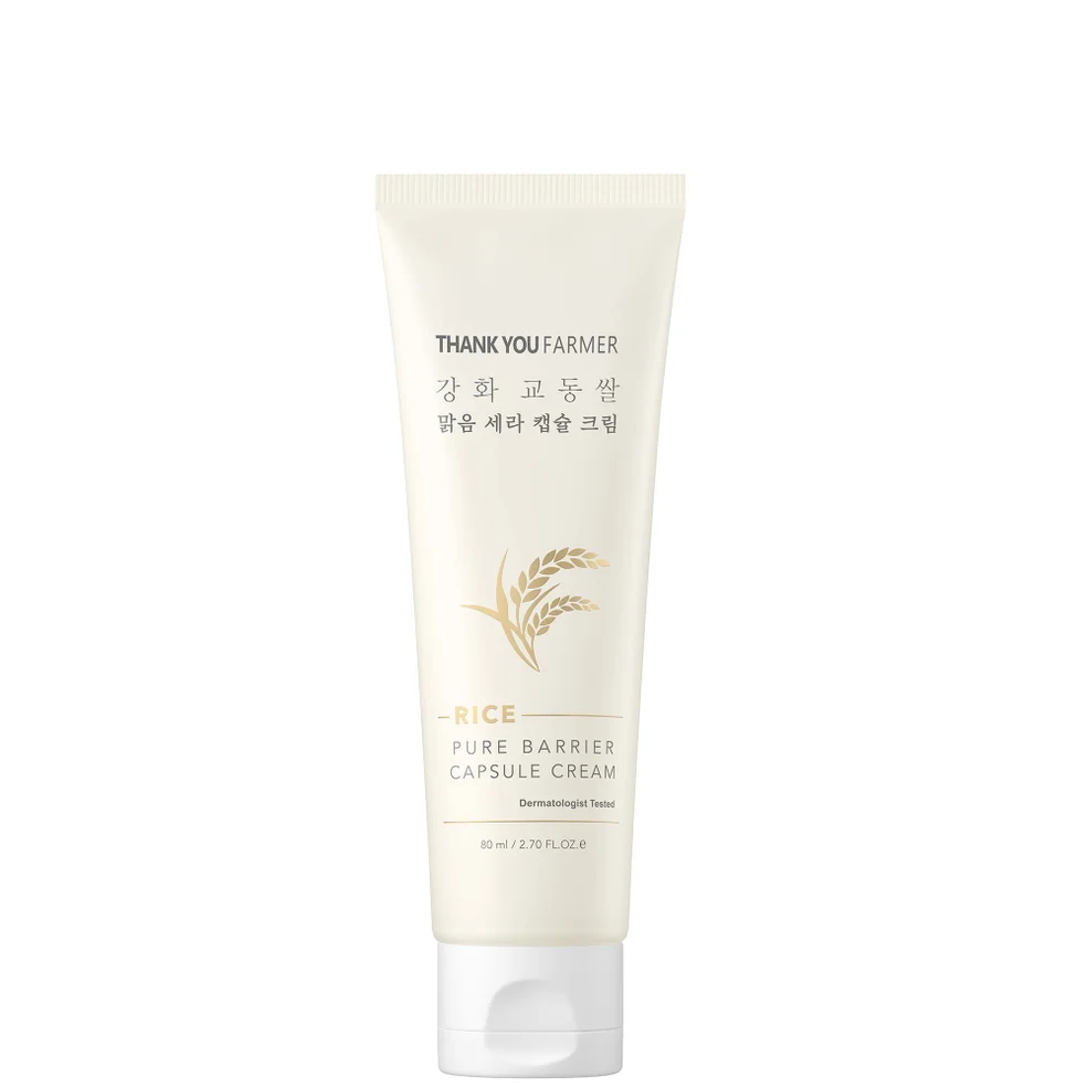 Thank You Farmer Rice Pure Barrier Capsule Cream 80ml Image 1