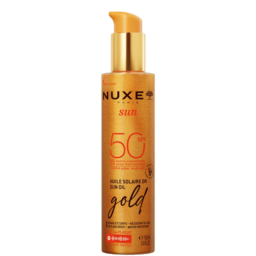 Nuxe Sun Oil Shimmering Gold SPF 50 150ml Image 1