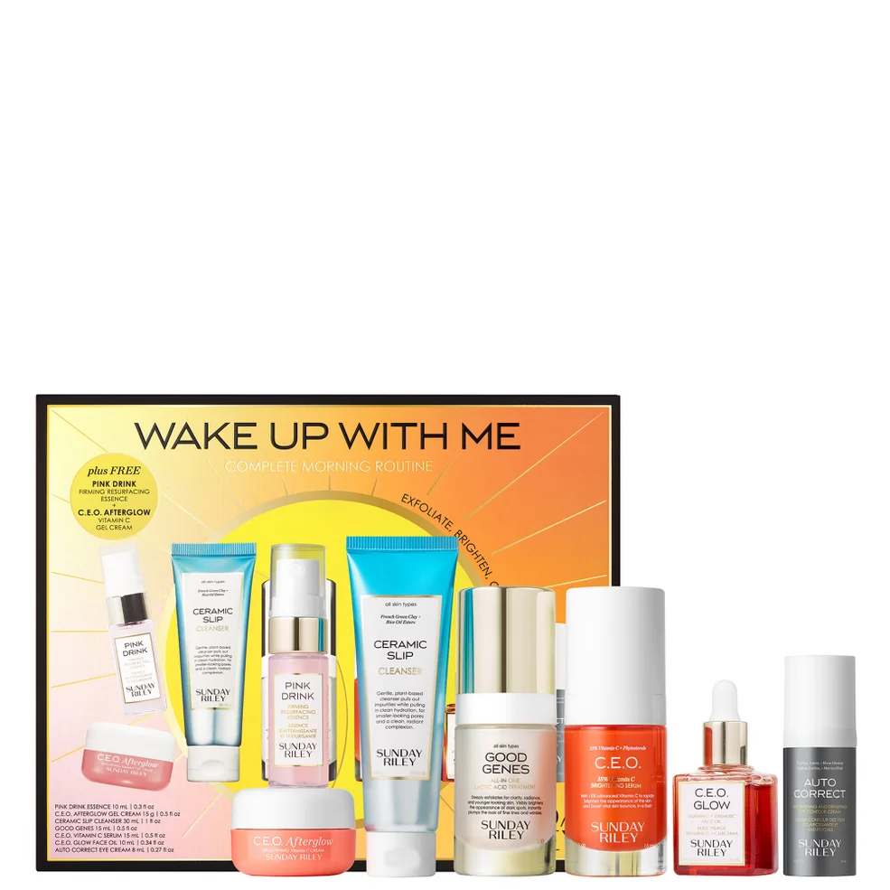 Sunday Riley Wake Up With Me Complete Morning Routine Kit | Cult Beauty