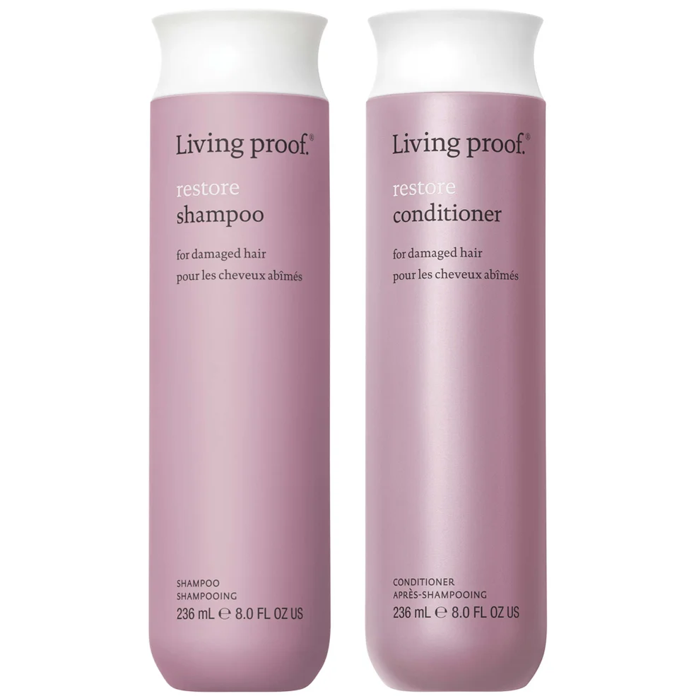 Living Proof Restore Shampoo and Condtioner Bundle for Damage Repair, Strengthening and Shine (Worth £58) Image 1