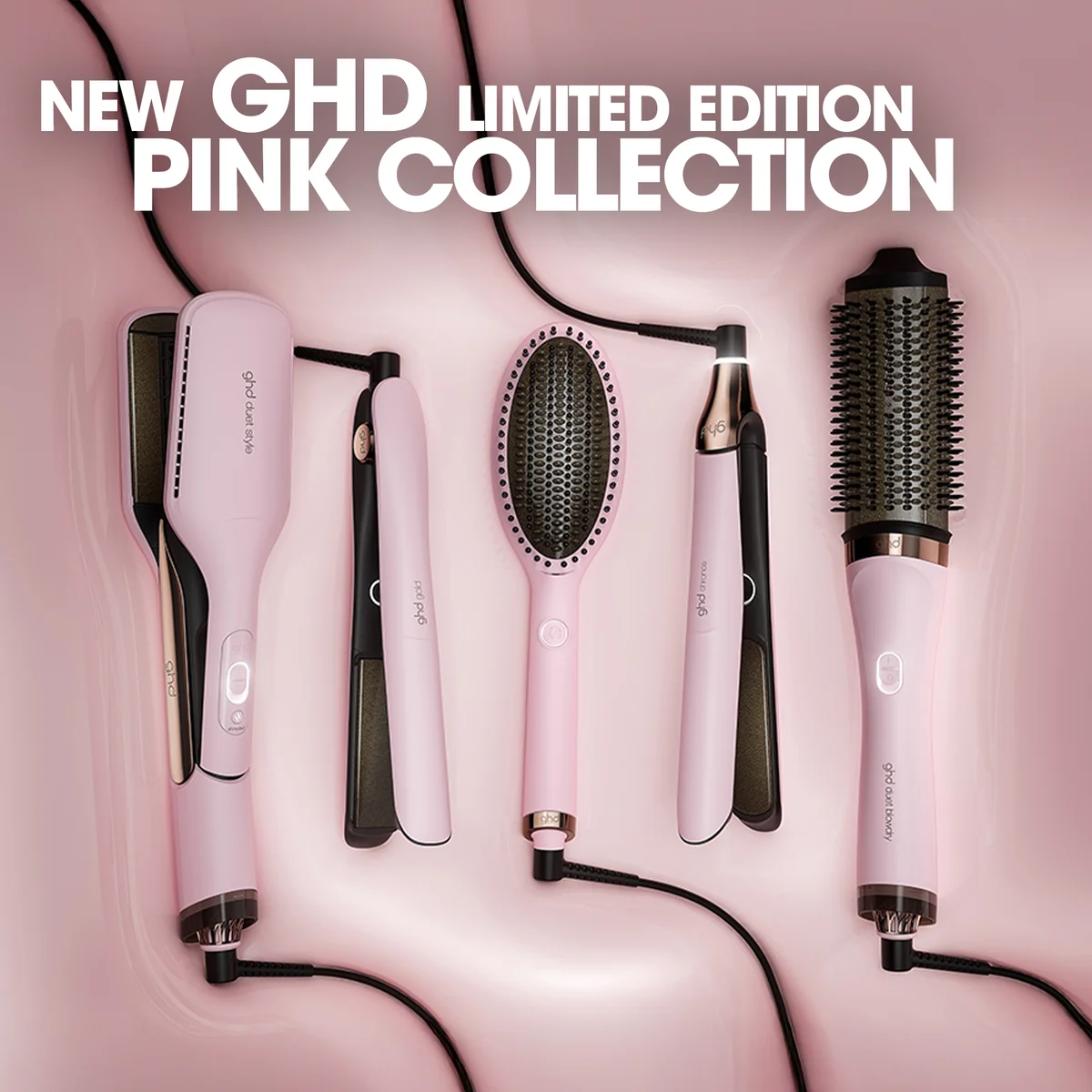 ghd Duet Blowdry Charity Limited Edition Hair Dryer Brush in