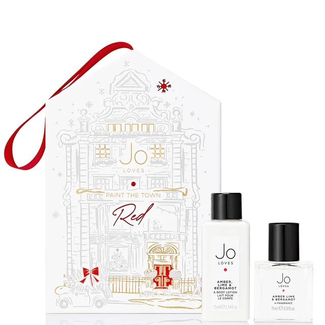 Jo Loves Amber Lime & Bergamot Bauble 2025 15ml + 75ml (Worth £63)