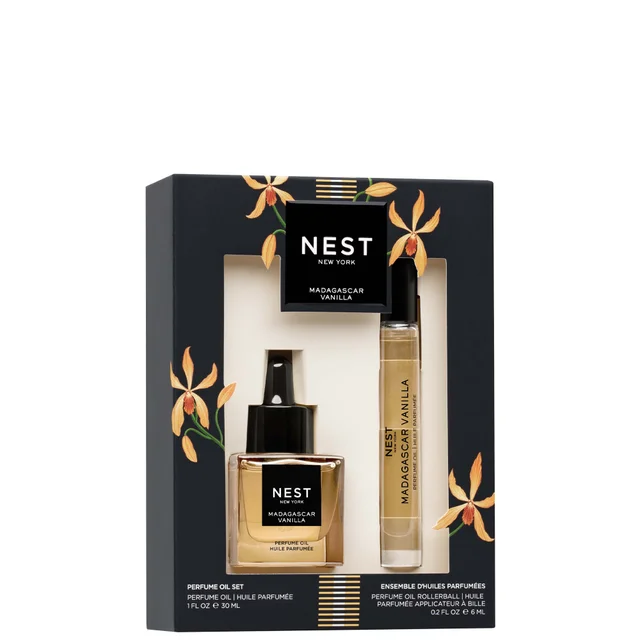 NEST New York 30ml + 6ml Madagascar Vanilla Perfume Oil IntlSet (Worth £137.00)