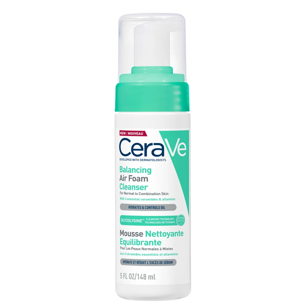 CeraVe Balancing Air Foam Foaming Facial Cleanser 150ml Image 1