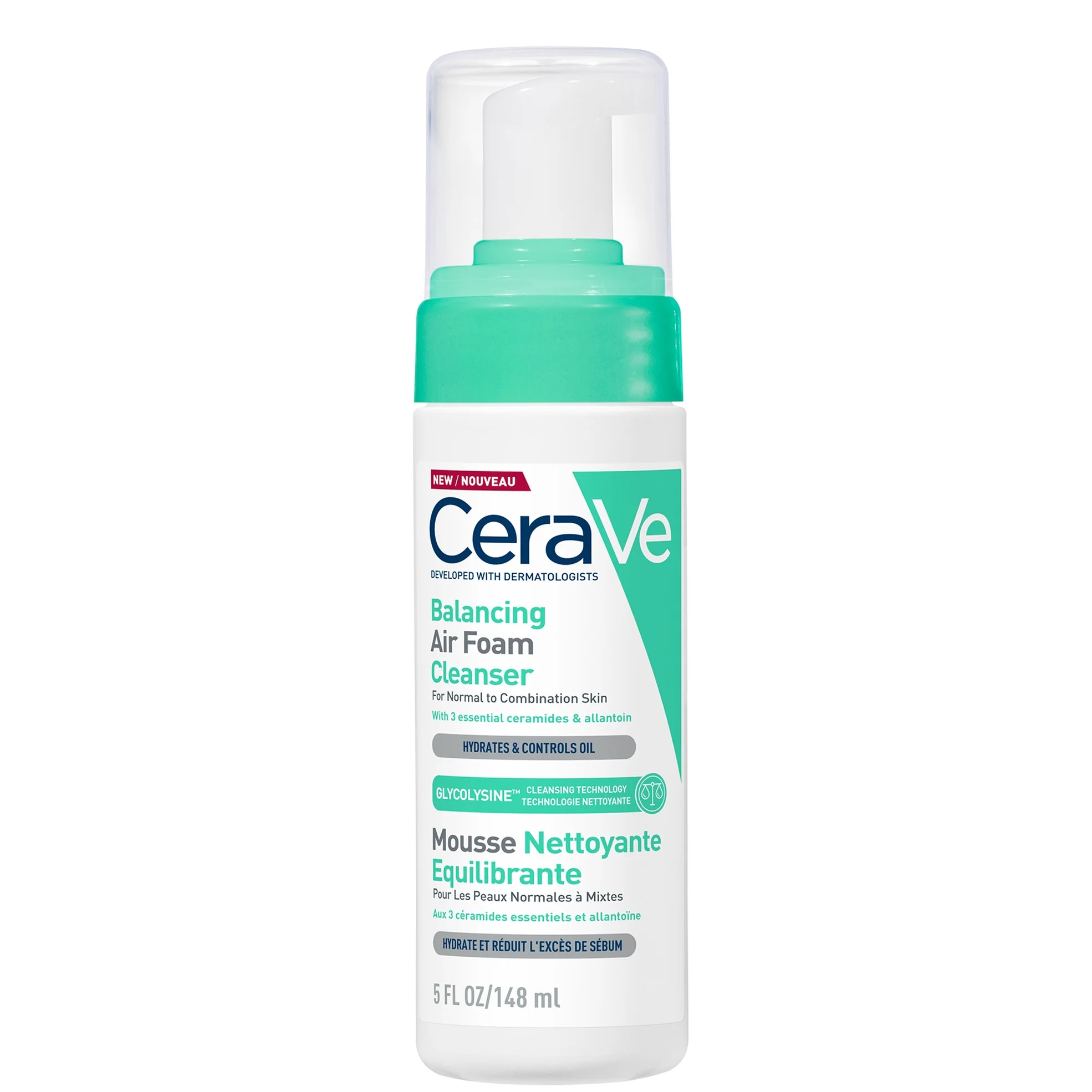 CeraVe Balancing Air Foam Foaming Facial Cleanser 150ml Cult Beauty cerave-balancing-air-foam-foaming-facial-cleanser-150ml-cult-beauty