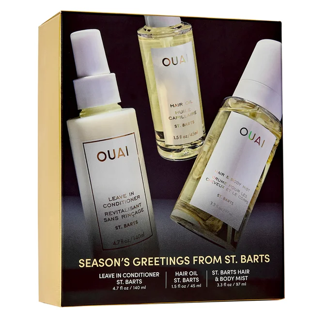 OUAI Season Greetings From St. Barts Holiday Kit 2025 (Worth £78)
