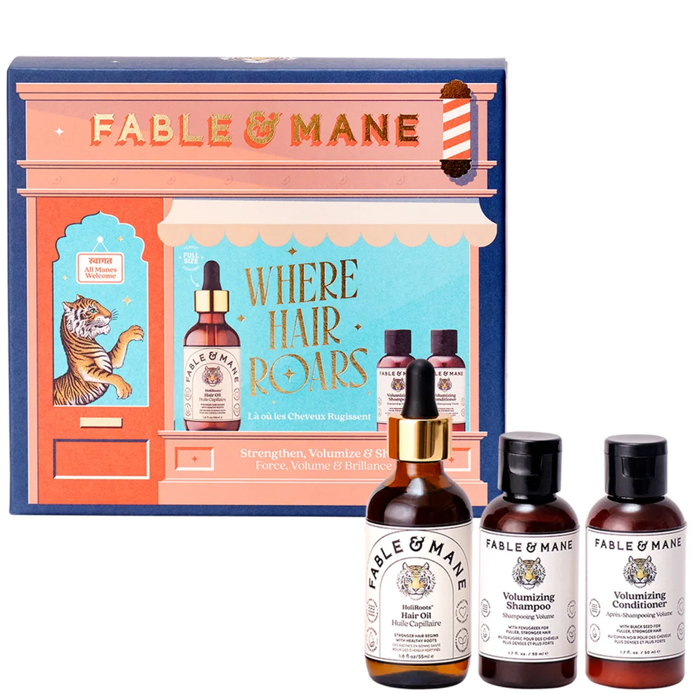 Fable & Mane Where Hair Roars (Worth £48.00) Image 1