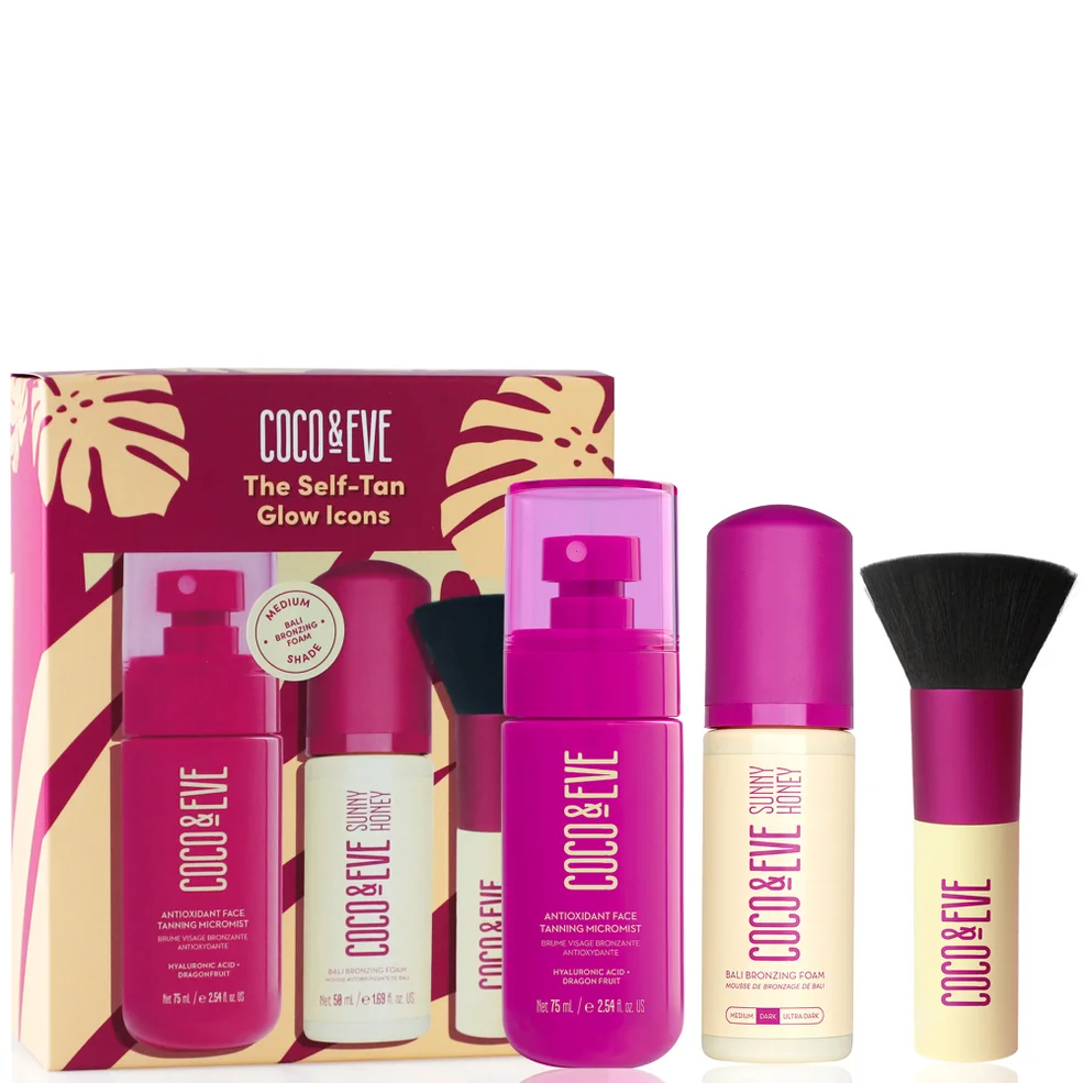 Coco & Eve Self-Tan Glow Icons (Worth £61) Image 1