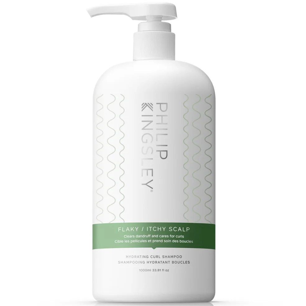 Philip Kingsley Flaky/Itchy Scalp Hydrating Curl Anti-Dandruff Shampoo 1000ml Image 1
