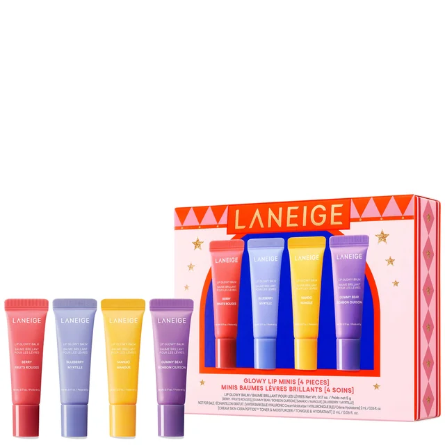 LANEIGE Glowy Lip Minis Worth £35
