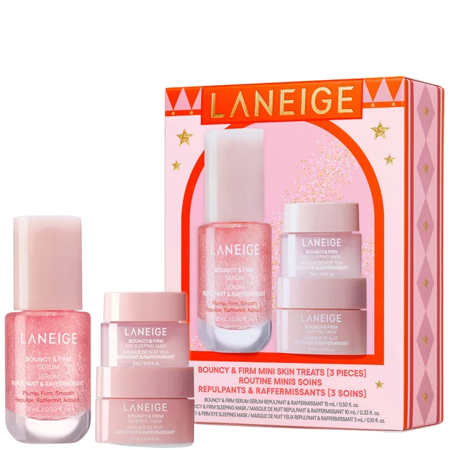 LANEIGE Bouncy & Firm Mini Skin Treats Worth £29