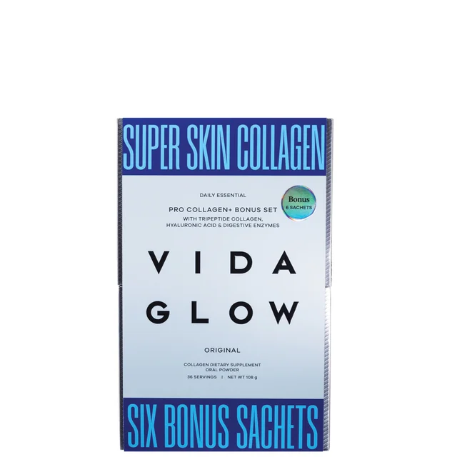 Vida Glow Pro Collagen+ Bonus Set Worth £66