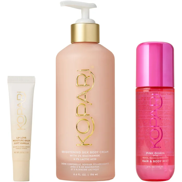 Kopari Glow Bright Body & Lip Kit Worth £84