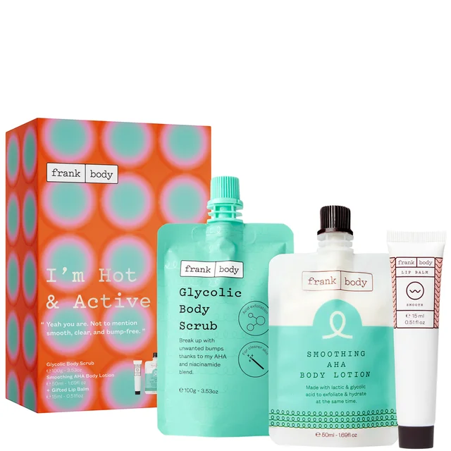 Frank Body I'm Hot & Active Giftset Worth £26