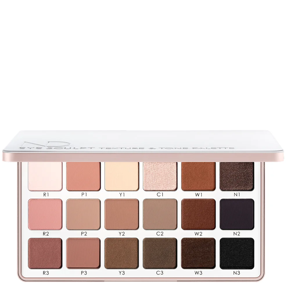 Natasha Denona Eye Sculpt Texture and Tone Eyeshadow Palette - Soft Image 1