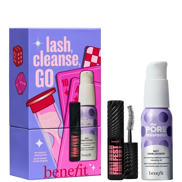benefit Lash Cleanse Go Mascara and Oil Cleanser Stocking Filler (Worth £31)