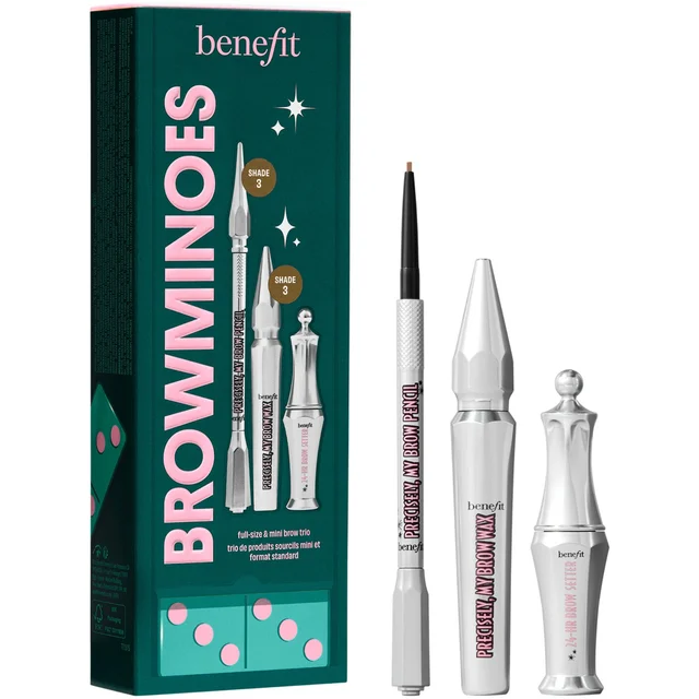 benefit BROWminoes 3 Eyebrow Makeup 3-piece Gift Set (Worth £67.00)